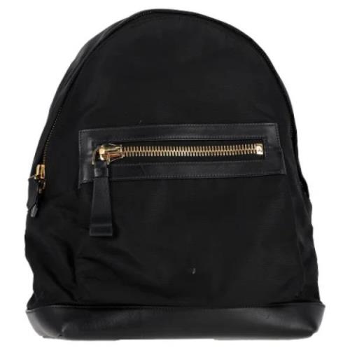 Pre-owned Nylon backpacks Tom Ford Pre-owned , Black , Heren