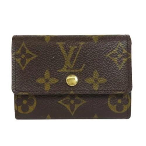 Pre-owned Fabric wallets Louis Vuitton Vintage , Brown , Dames