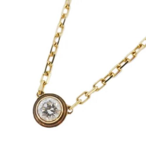 Pre-owned Yellow Gold necklaces Cartier Vintage , Yellow , Dames