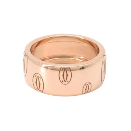 Pre-owned Rose Gold rings Cartier Vintage , Yellow , Dames