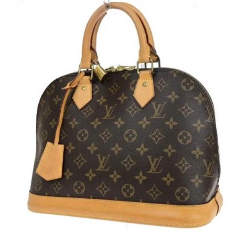 Pre-owned Canvas louis-vuitton-bags Louis Vuitton Vintage , Brown , Da...