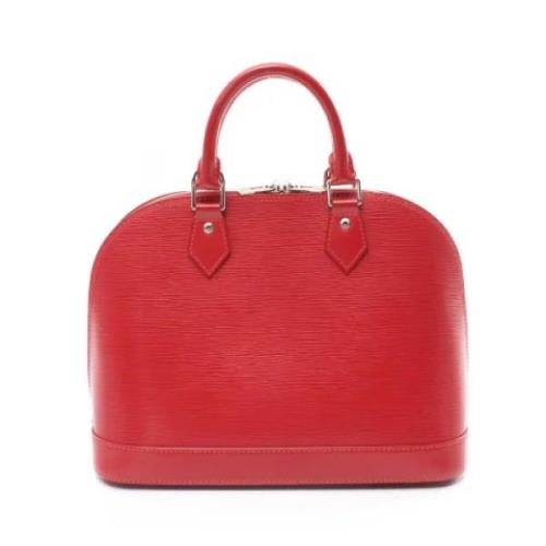 Pre-owned Leather louis-vuitton-bags Louis Vuitton Vintage , Red , Dam...