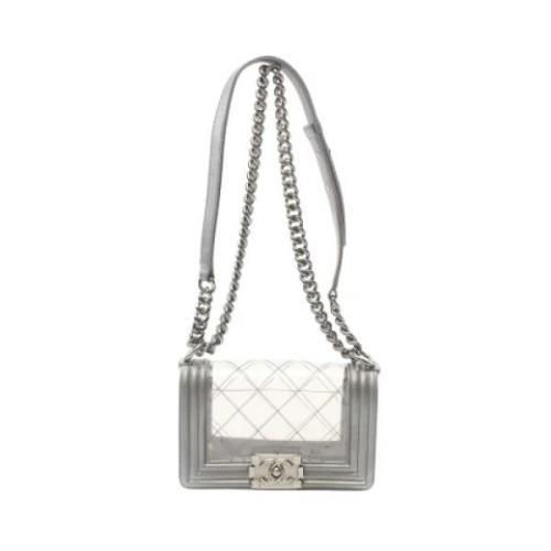 Pre-owned Canvas chanel-bags Chanel Vintage , Gray , Dames