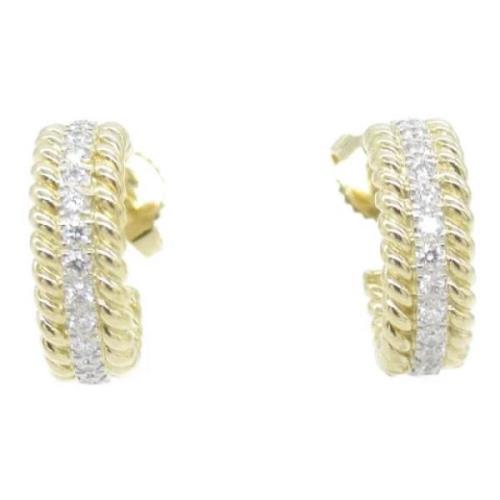 Pre-owned Yellow Gold earrings Tiffany & Co. Pre-owned , Yellow , Dame...