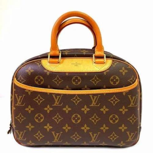 Pre-owned Fabric louis-vuitton-bags Louis Vuitton Vintage , Brown , Da...