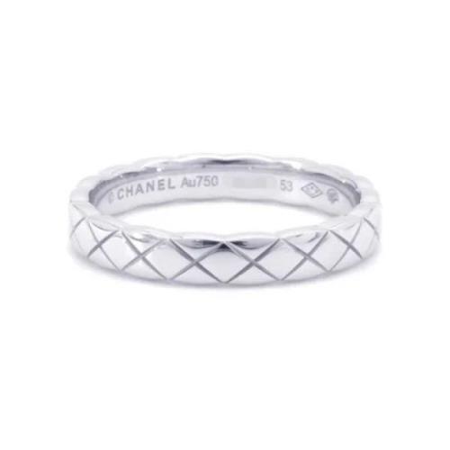 Pre-owned White Gold chanel-jewelry Chanel Vintage , Gray , Dames