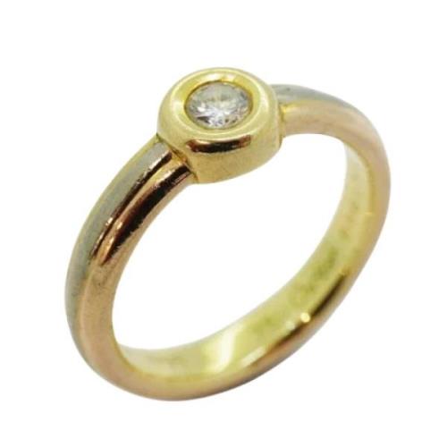 Pre-owned Rose Gold rings Cartier Vintage , Yellow , Dames