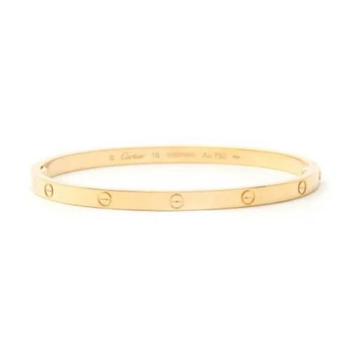 Pre-owned Yellow Gold bracelets Cartier Vintage , Yellow , Dames