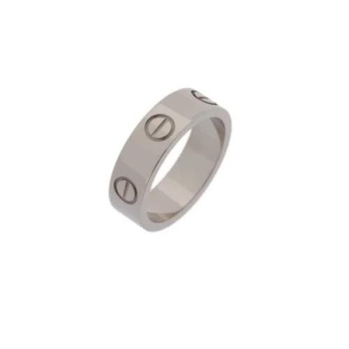 Pre-owned White Gold rings Cartier Vintage , Gray , Dames