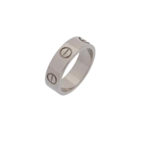 Pre-owned White Gold rings Cartier Vintage , Gray , Dames