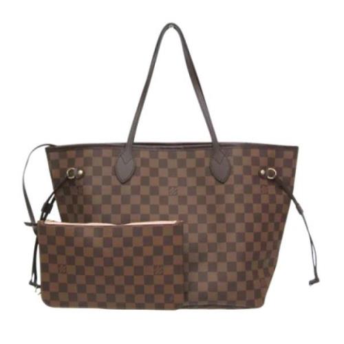 Pre-owned Canvas louis-vuitton-bags Louis Vuitton Vintage , Brown , Da...