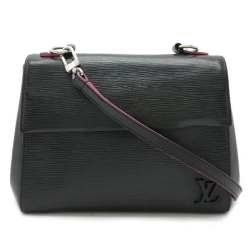 Pre-owned Leather louis-vuitton-bags Louis Vuitton Vintage , Black , D...