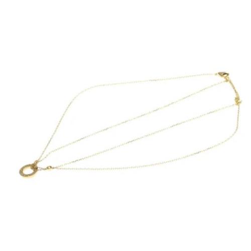 Pre-owned Rose Gold necklaces Cartier Vintage , Yellow , Dames