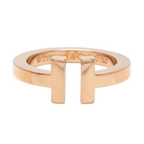 Pre-owned Rose Gold rings Tiffany & Co. Pre-owned , Yellow , Dames