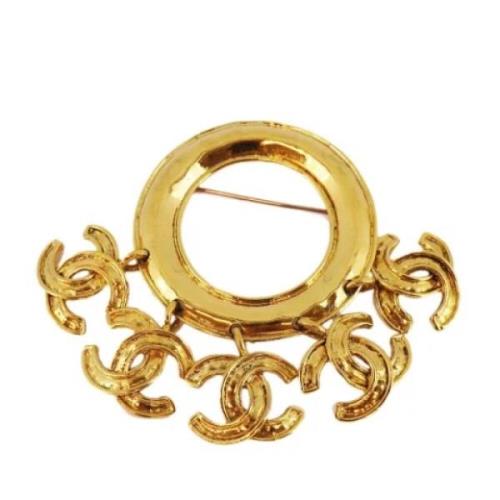 Pre-owned Yellow Gold chanel-jewelry Chanel Vintage , Yellow , Dames