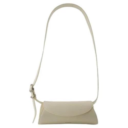 Leather shoulder-bags Jil Sander , Beige , Dames