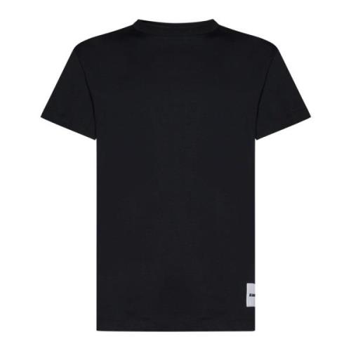 Zwarte T-shirts & Polos Noos Jil Sander , Black , Heren