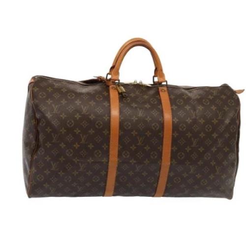 Pre-owned Canvas louis-vuitton-bags Louis Vuitton Vintage , Brown , Da...