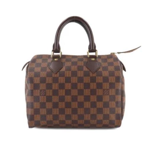 Pre-owned Canvas louis-vuitton-bags Louis Vuitton Vintage , Brown , Da...