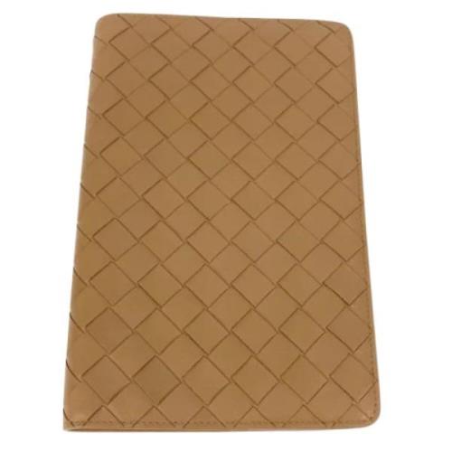 Pre-owned Leather wallets Bottega Veneta Vintage , Brown , Dames