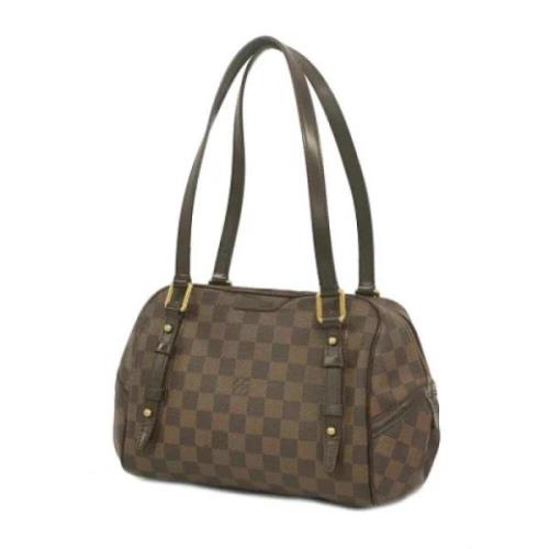 Pre-owned Fabric louis-vuitton-bags Louis Vuitton Vintage , Brown , Da...