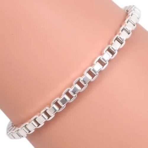 Pre-owned Silver bracelets Tiffany & Co. Pre-owned , Gray , Dames