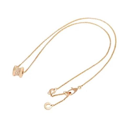 Pre-owned Rose Gold necklaces Bvlgari Vintage , Yellow , Dames