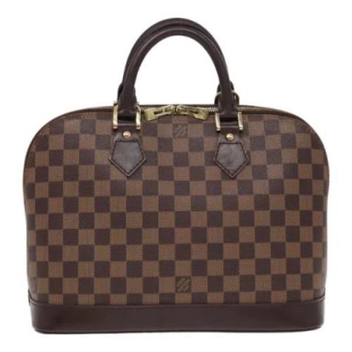 Pre-owned Canvas louis-vuitton-bags Louis Vuitton Vintage , Brown , Da...