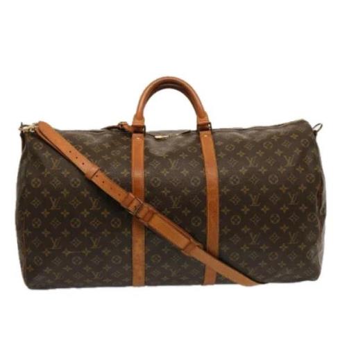 Pre-owned Canvas louis-vuitton-bags Louis Vuitton Vintage , Brown , Da...