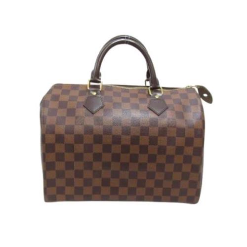 Pre-owned Canvas louis-vuitton-bags Louis Vuitton Vintage , Brown , Da...