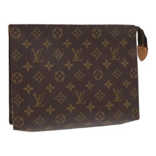 Pre-owned Canvas louis-vuitton-bags Louis Vuitton Vintage , Brown , Da...