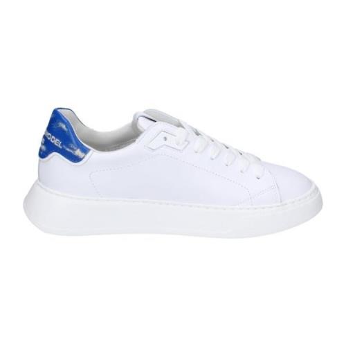 Vintage Leren Heren Sneakers Philippe Model , White , Heren