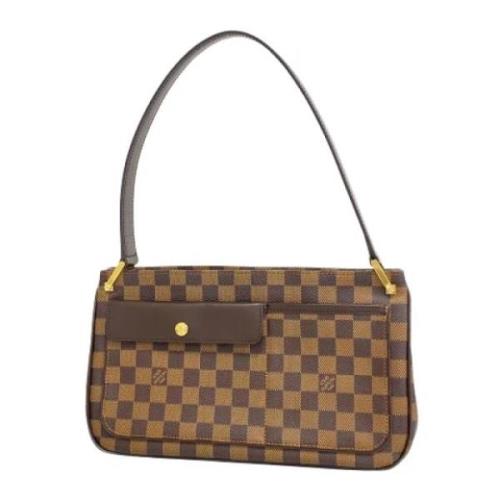 Pre-owned Canvas louis-vuitton-bags Louis Vuitton Vintage , Brown , Da...