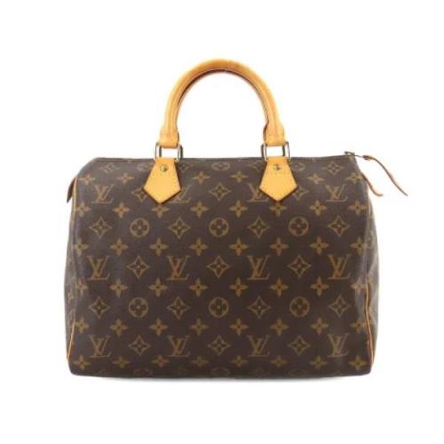 Pre-owned Fabric louis-vuitton-bags Louis Vuitton Vintage , Brown , Da...