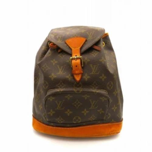 Pre-owned Fabric louis-vuitton-bags Louis Vuitton Vintage , Brown , Da...