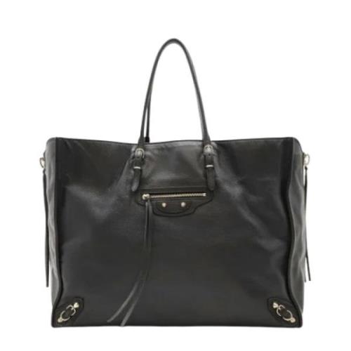 Pre-owned Leather balenciaga-bags Balenciaga Vintage , Black , Dames