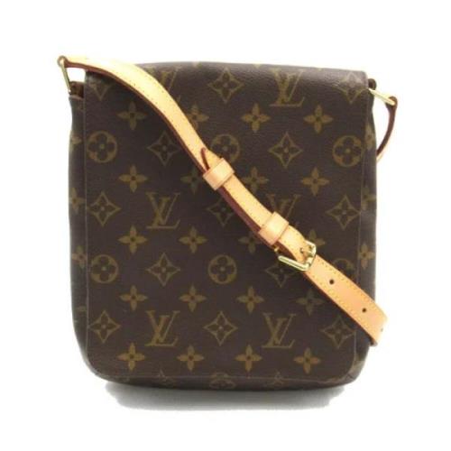 Pre-owned Canvas louis-vuitton-bags Louis Vuitton Vintage , Brown , Da...