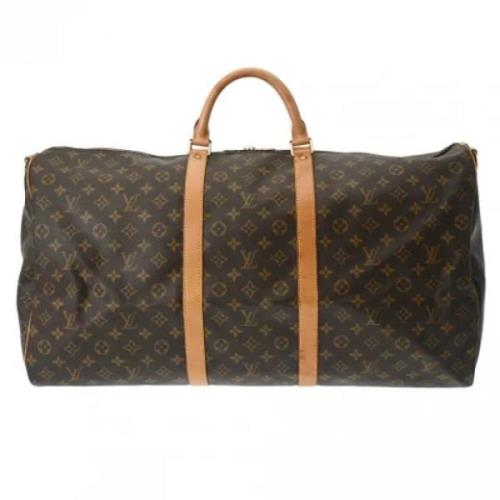 Pre-owned Canvas louis-vuitton-bags Louis Vuitton Vintage , Brown , Da...