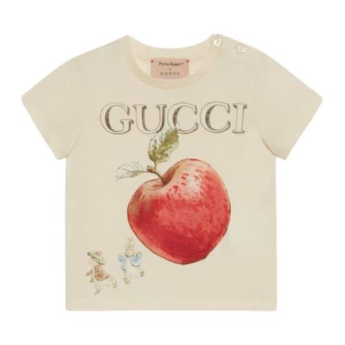 Beige Peter Rabbit™ Kinder T-shirt Gucci , Beige , Dames