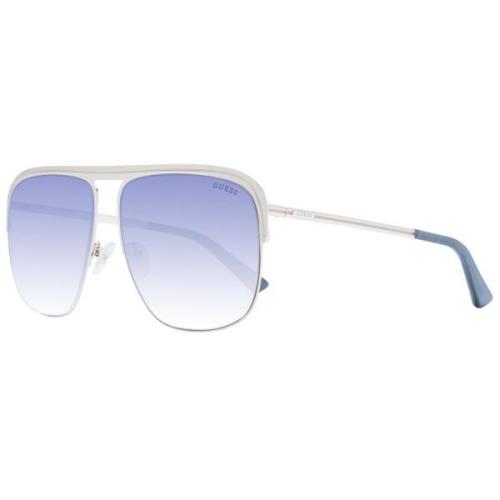 Gouden Aviator Zonnebril Blauw Verloop Guess , Gray , Unisex