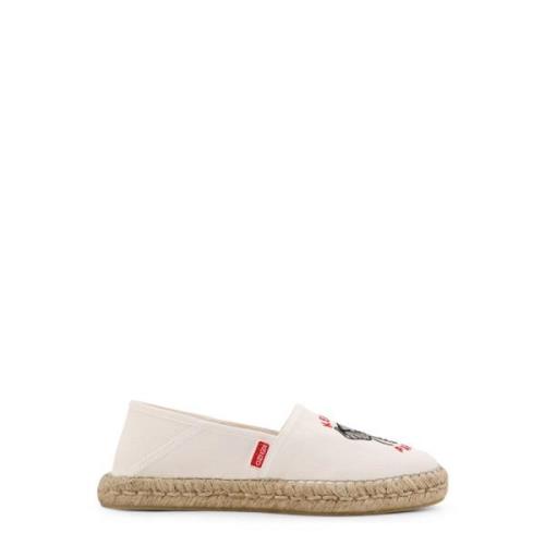 Witte Espadrilles met Touwdetail Kenzo , White , Dames