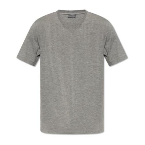 V-hals T-shirt Hanro , Gray , Heren