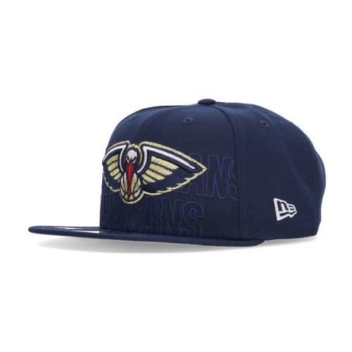 NBA Draft 950 Platte Klep Pet New Era , Blue , Unisex