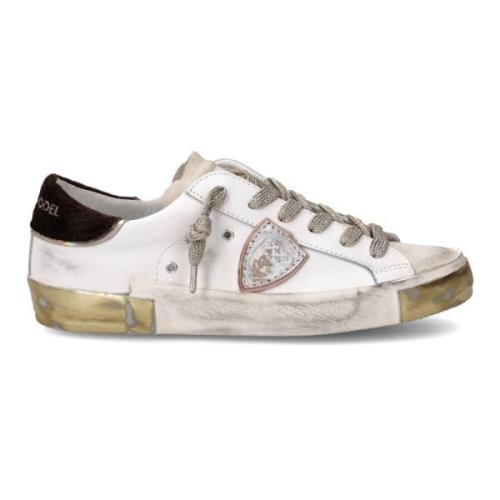 Sneakers Prsx Tennis Vrouwen, Goud Bruin Philippe Model , White , Dame...