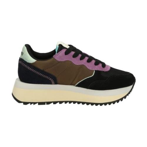 Lage Sneakers Sun68 , Multicolor , Dames