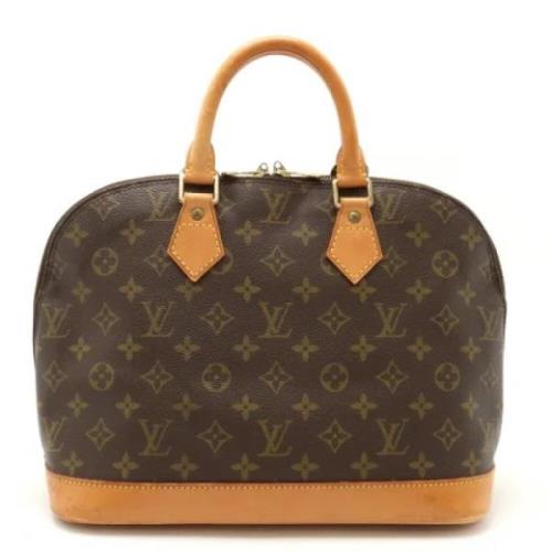 Pre-owned Fabric louis-vuitton-bags Louis Vuitton Vintage , Brown , Da...