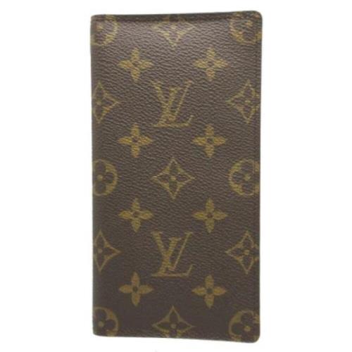 Pre-owned Fabric wallets Louis Vuitton Vintage , Brown , Dames