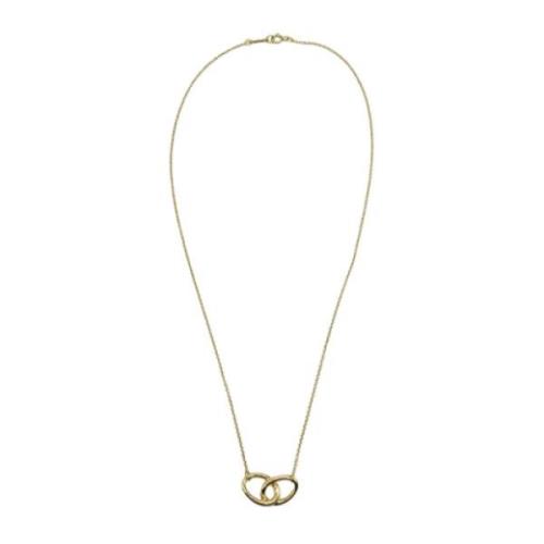 Pre-owned Yellow Gold necklaces Tiffany & Co. Pre-owned , Yellow , Dam...