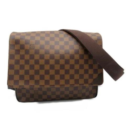 Pre-owned Fabric louis-vuitton-bags Louis Vuitton Vintage , Brown , Da...