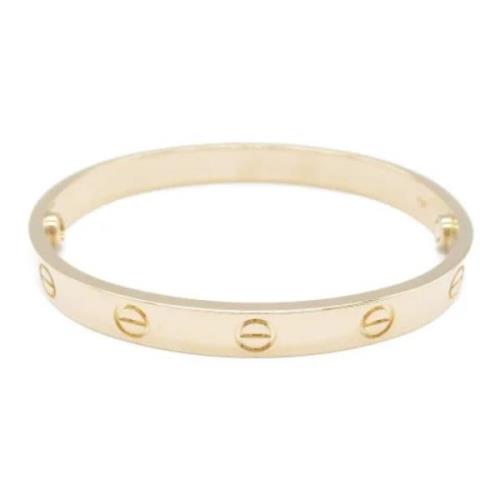 Pre-owned Rose Gold bracelets Cartier Vintage , Yellow , Dames